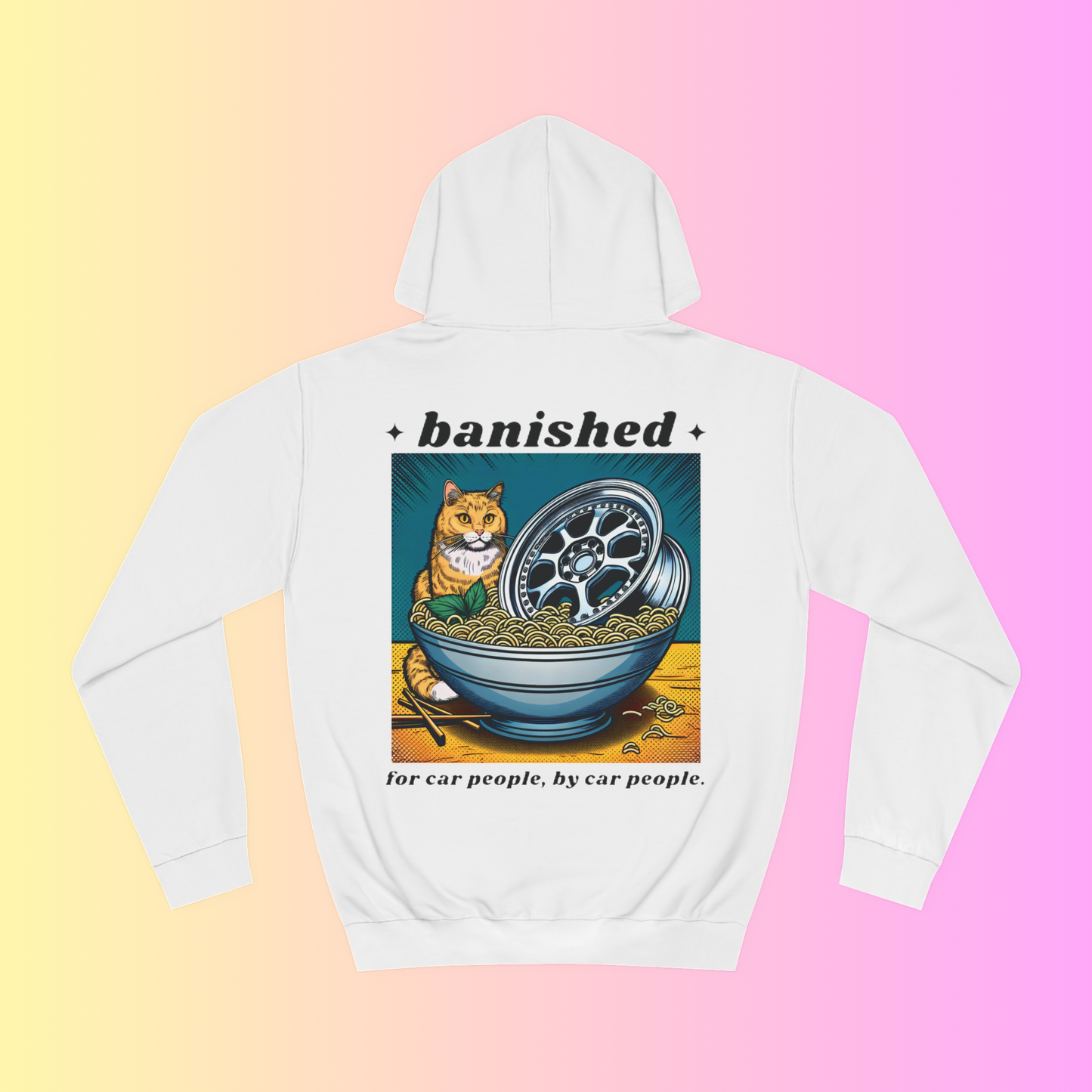Banished Ramen Cat Hoodie