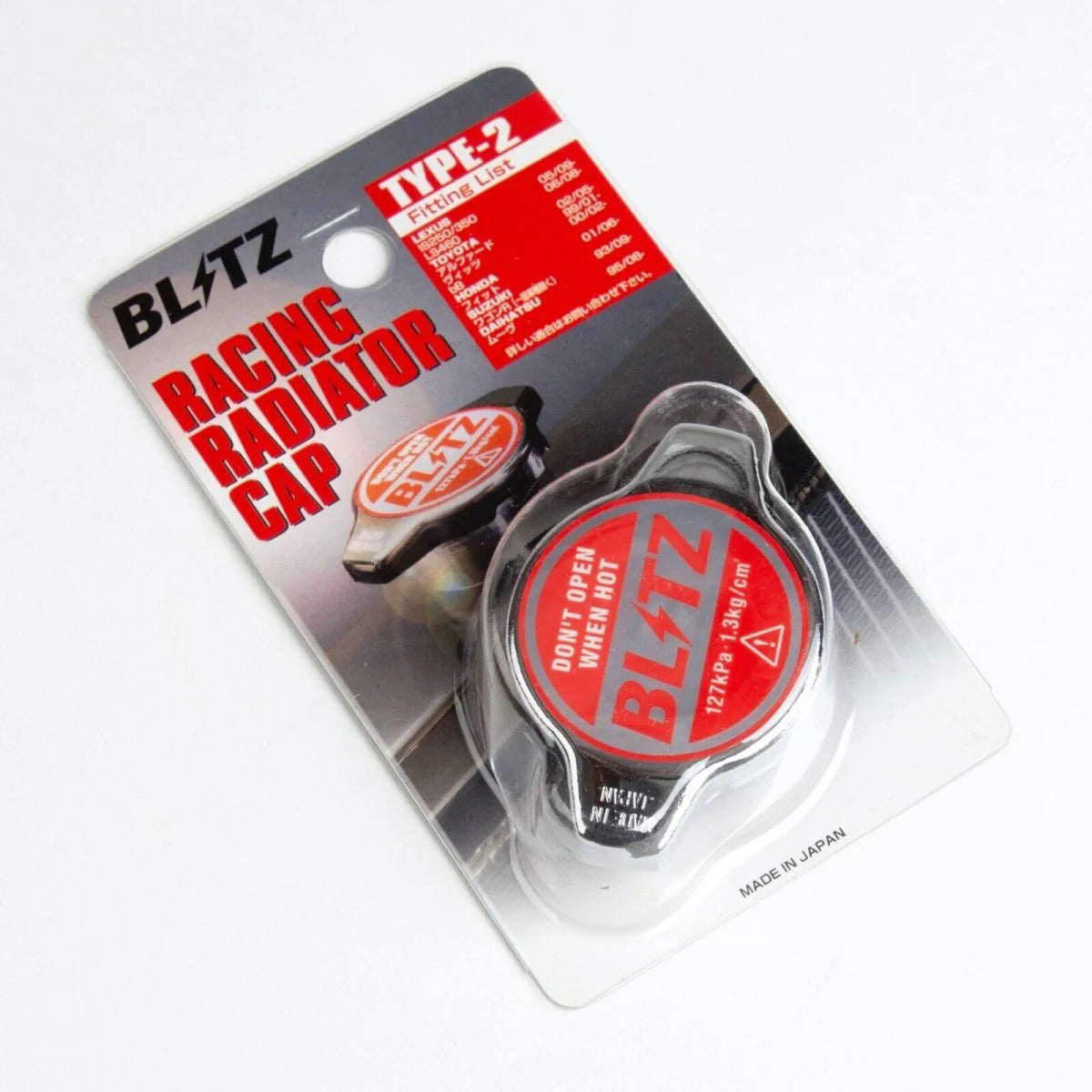 BLITZ Genuine Radiator Cap (TYPE 2)