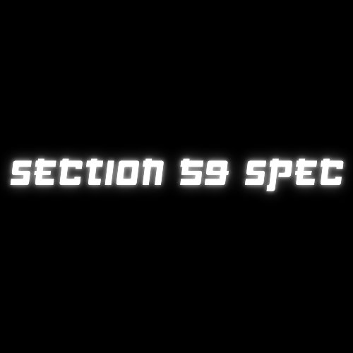 SECTION 59 SPEC decal